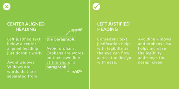 Text formatting - Canva